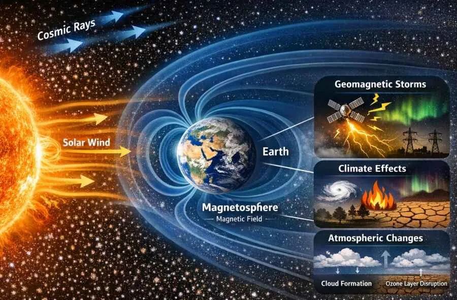 Планетарната промяна и влиянието на космоса